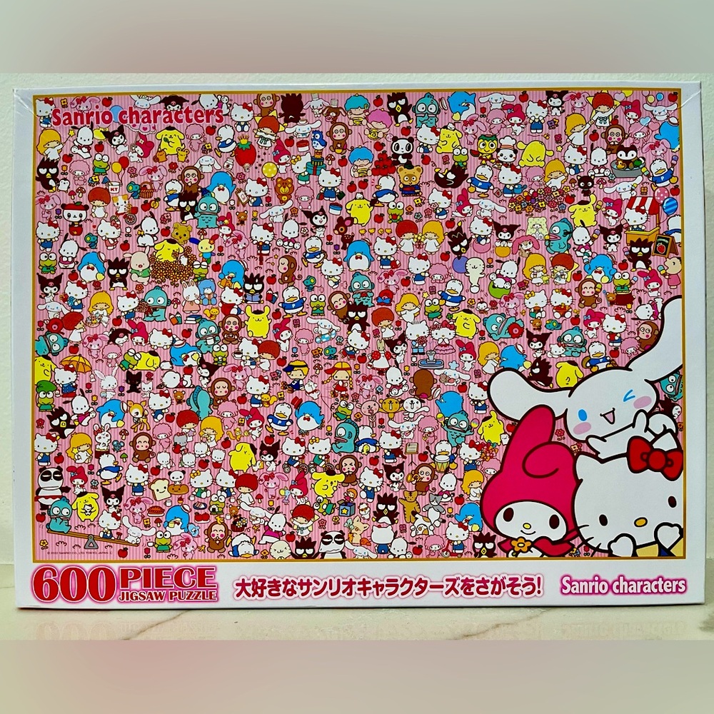 Japan Beverly Sanrio Let's Look For Our Favorite Sanrio Characters 600 Piece NEW